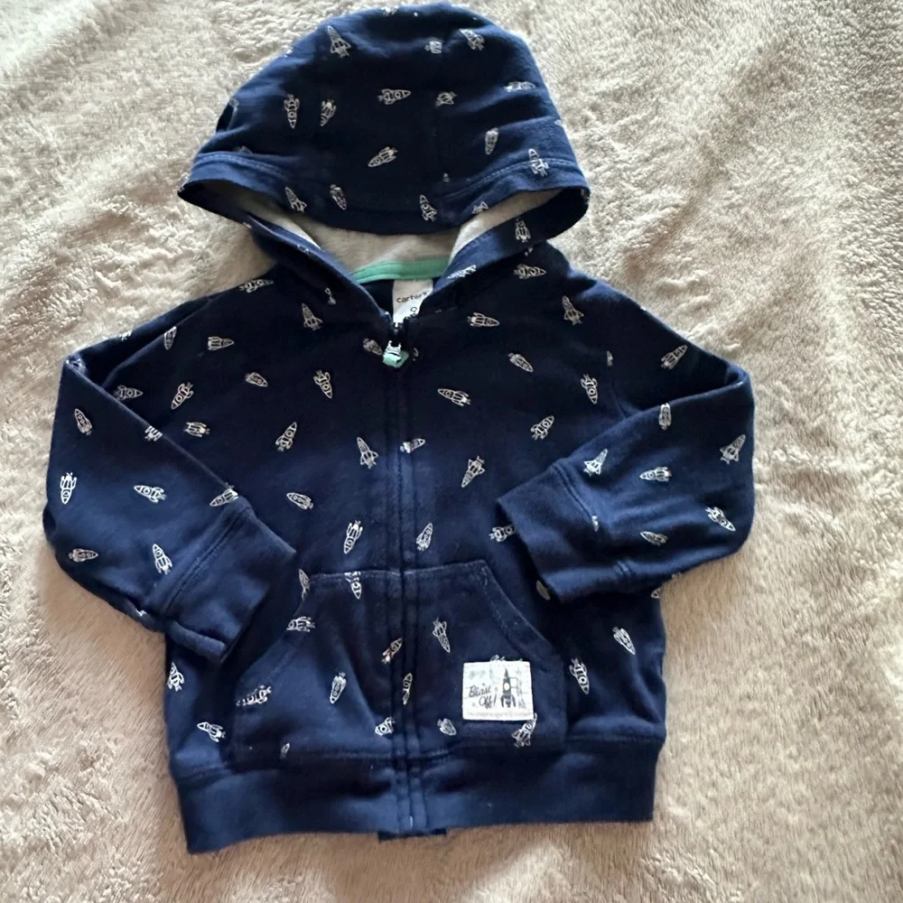 Carter’s & Little me jacket, long sleeve tee set
